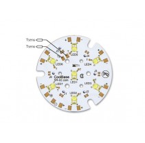 7 LED 40mm LED PCB Assembly Round LED Module Cool Base